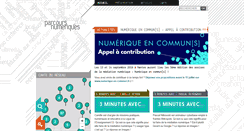 Desktop Screenshot of parcoursnumeriques.net